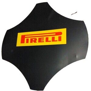 Pirelli Vynil Tire Sign Insert 30.5" Top To Bottom